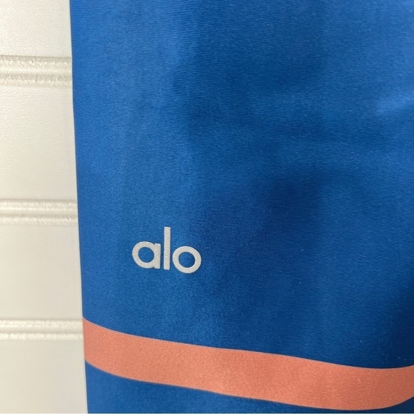 Alo yoga Women's High Waist Tech Lift Airbrush Legging Rosewater Marathon Sz M - Picture 5 of 11